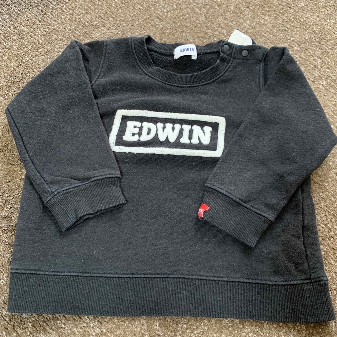 EDWIN(エドウィン)のEDWIN/トレーナー キッズ/ベビー/マタニティのキッズ服男の子用(90cm~)(Tシャツ/カットソー)の商品写真