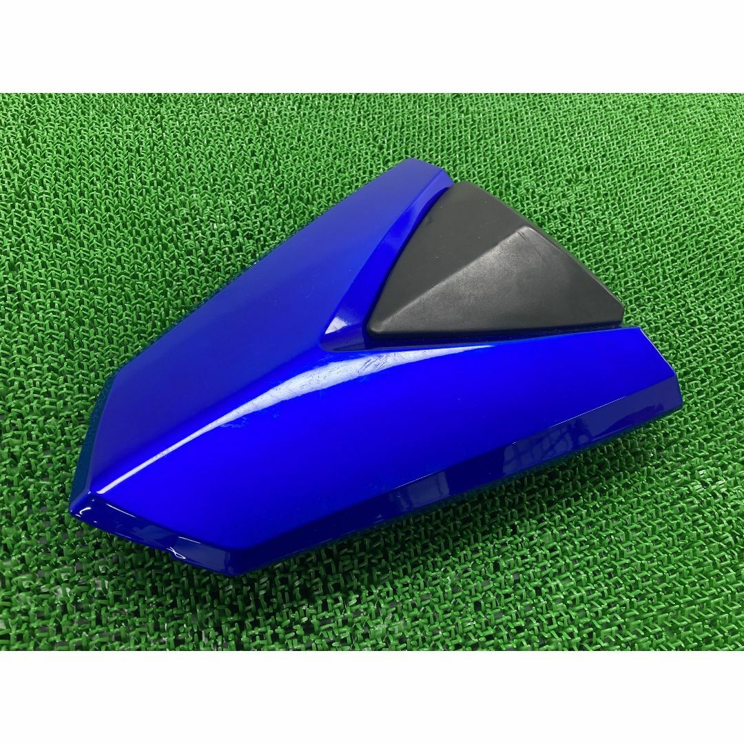 ZXMT製YZF-R25 シングルシートカウル 青M 社外  バイク 部品 2015年式外し RG10J-002*** 割れ欠け無し:22209651