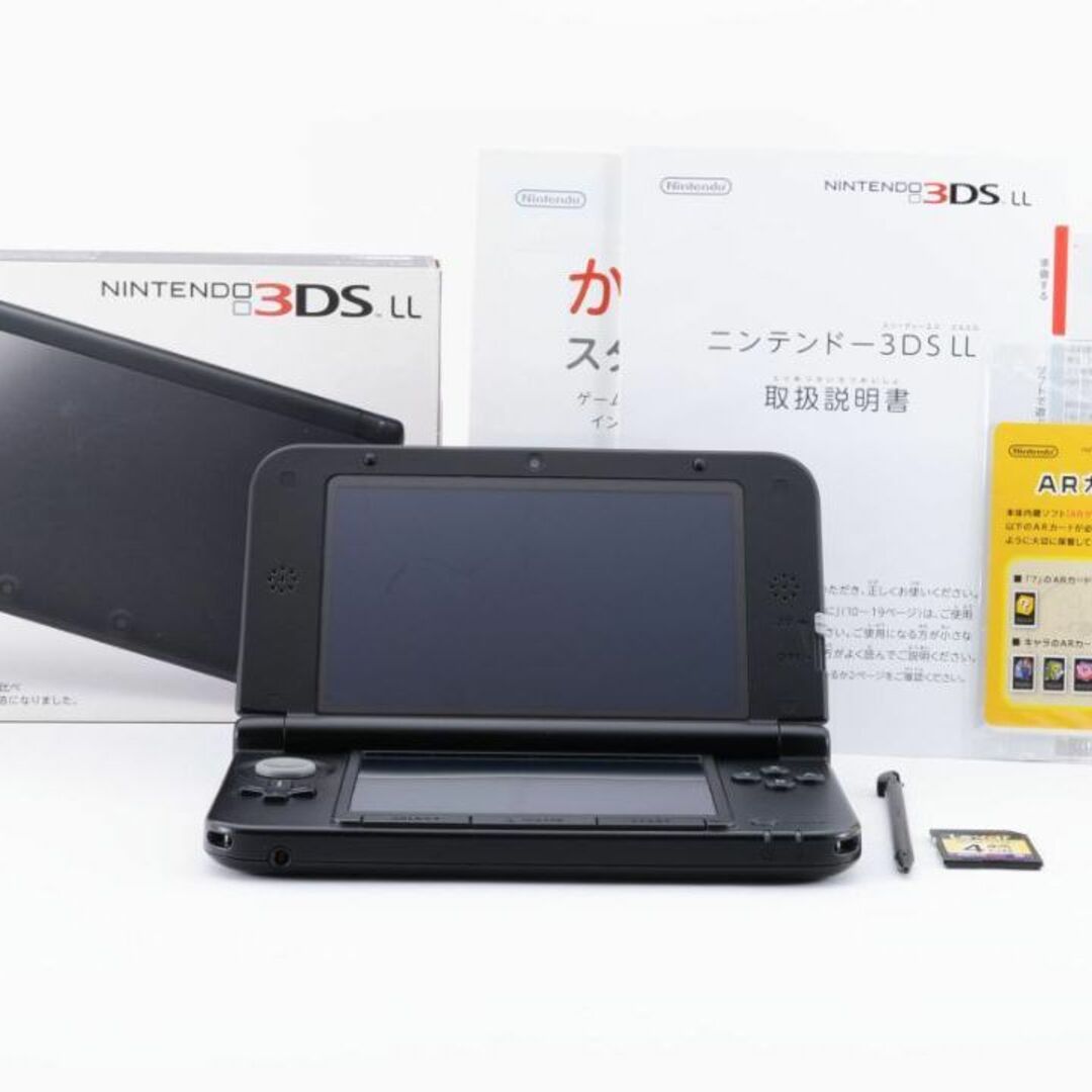 G0052】美品 完品 ニンテンドー3DS LL ブラック-