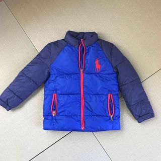 ポロラルフローレン(POLO RALPH LAUREN)の美品★ラルフローレン　ダウンコート★サイズ7 ポロビックポニー　ダウン130㌢(ジャケット/上着)