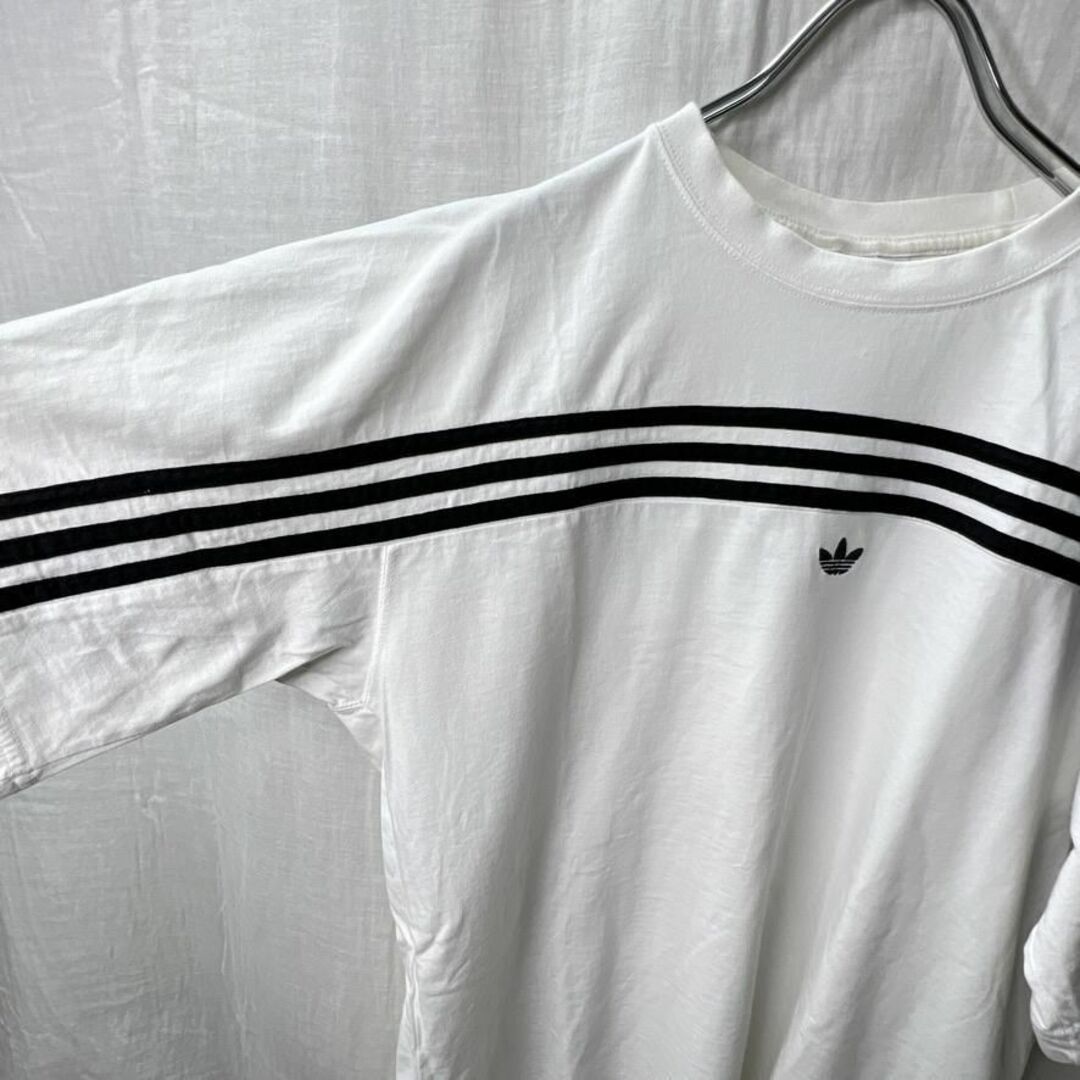 adidas(アディダス)のアディダス　アディダスオリジナルス　ホワイト　Tシャツ　ユニセックス　XLサイズ レディースのトップス(Tシャツ(半袖/袖なし))の商品写真