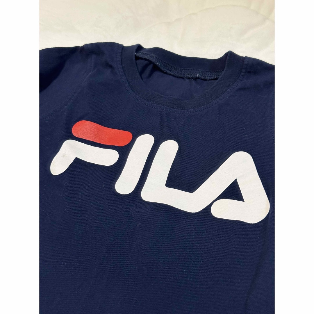 FILA(フィラ)のカットソー　長袖Tシャツ　キッズ キッズ/ベビー/マタニティのキッズ服男の子用(90cm~)(Tシャツ/カットソー)の商品写真