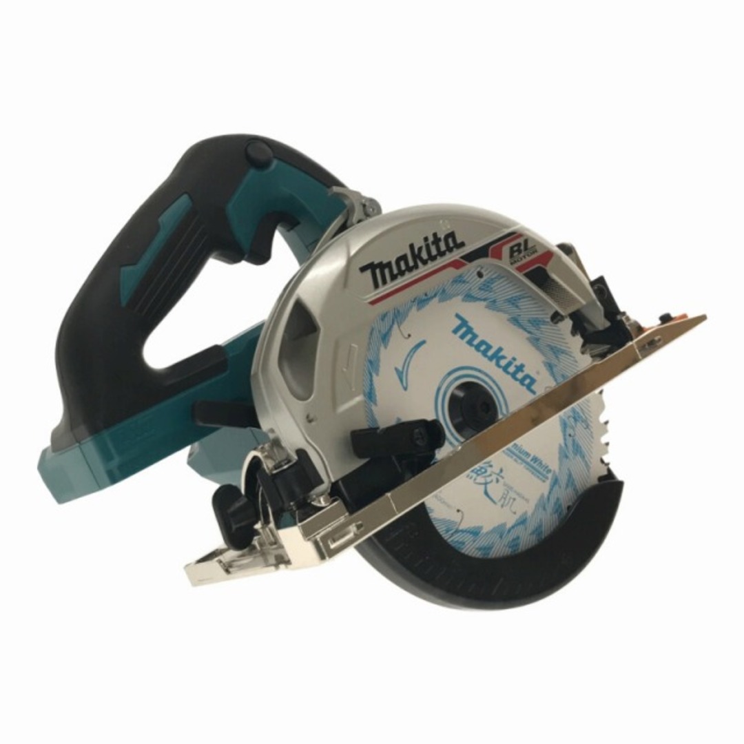 Makita(マキタ)の☆未使用品☆makita マキタ 18V 165mm 充電式マルノコ HS631DZS 青/ブルー 本体のみ 鮫肌チップソー付 コードレス 丸のこ 丸ノコ 80683 自動車/バイクのバイク(工具)の商品写真