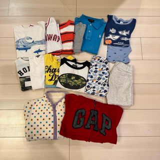 ラルフローレン(Ralph Lauren)の男の子　まとめ買い15点セット　100cm GAP ラルフローレン　ユニクロなど(ジャケット/上着)