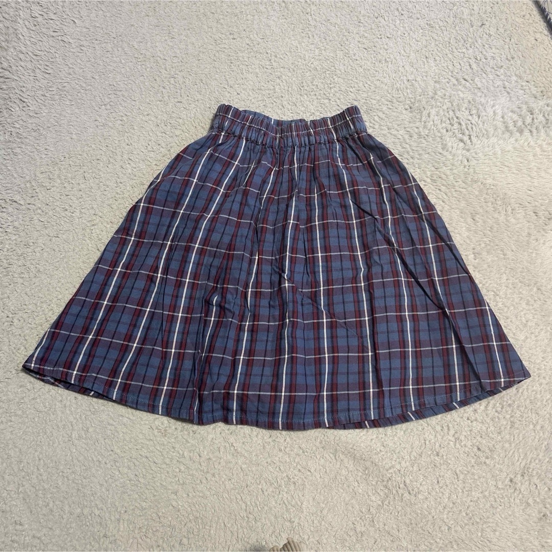 GU(ジーユー)のロングスカート 120 キッズ/ベビー/マタニティのキッズ服女の子用(90cm~)(スカート)の商品写真