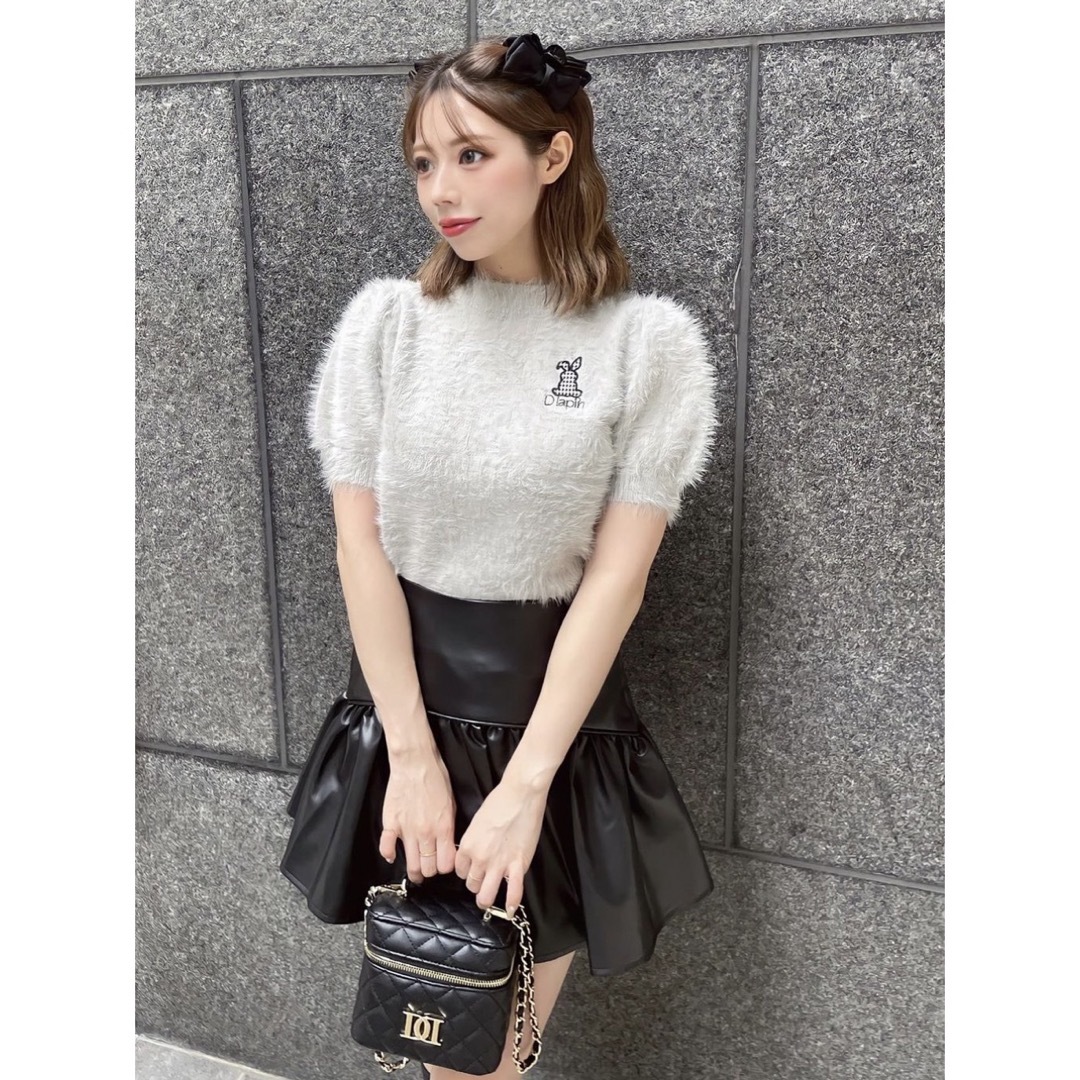 Darich DLapinシャギーニットトップス-