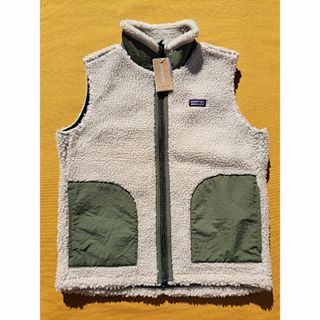 PATAGONIA パタゴニア 14AW KIDS Retro-X Vest レトロXフリースベスト 65618 M COCR(RED/NAVY) ボア トップス【PATAGONIA】