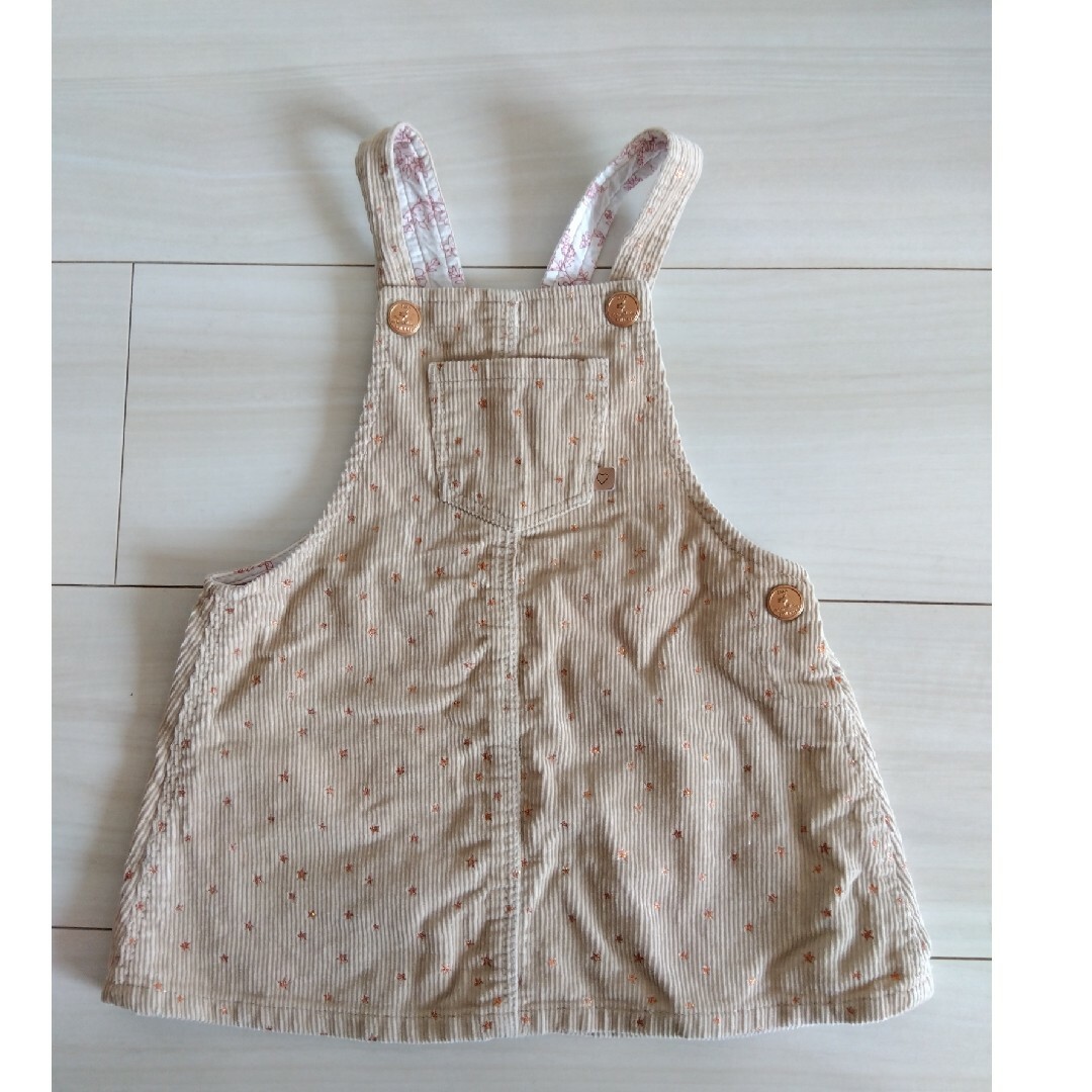 ZARA KIDS(ザラキッズ)のベビー　80　女の子　スカート　サロペット　ZARA キッズ/ベビー/マタニティのベビー服(~85cm)(スカート)の商品写真