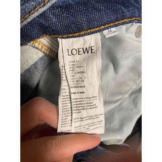 LOEWE - loewe デニムパンツ 34の通販 by lleongchu's shop|ロエベ
