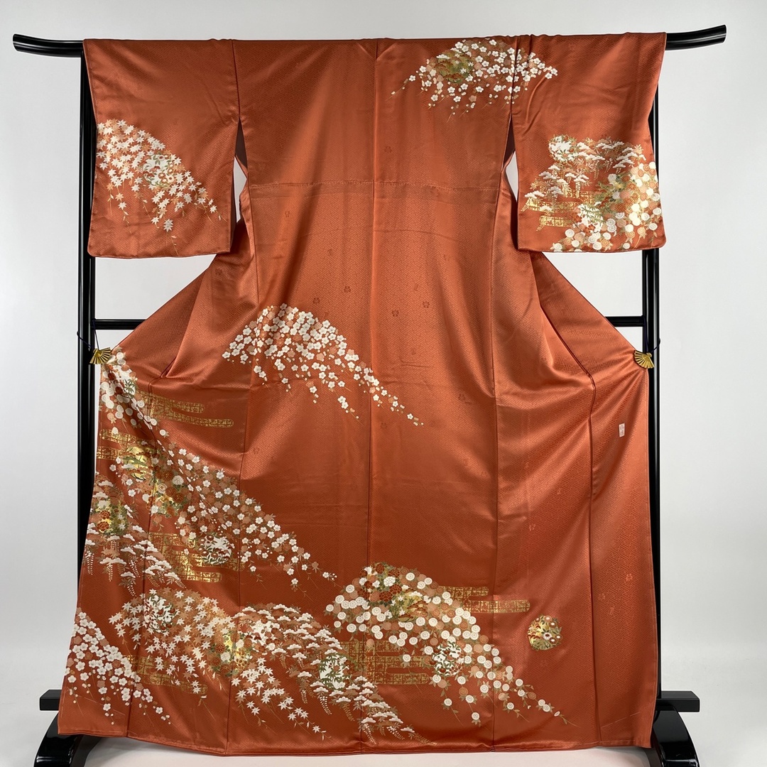 訪問着 美品 逸品 身丈172.5cm 裄丈67cm 正絹