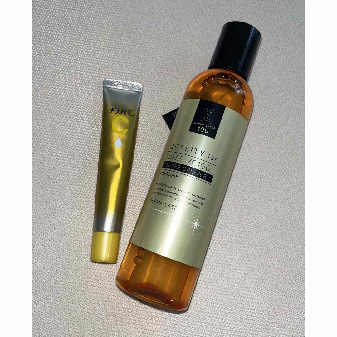 ロート製薬(ロートセイヤク)の【最終値下げ♡】メラノcc美容液&ダーマL VC100(しっとり)セット♡ コスメ/美容のスキンケア/基礎化粧品(化粧水/ローション)の商品写真