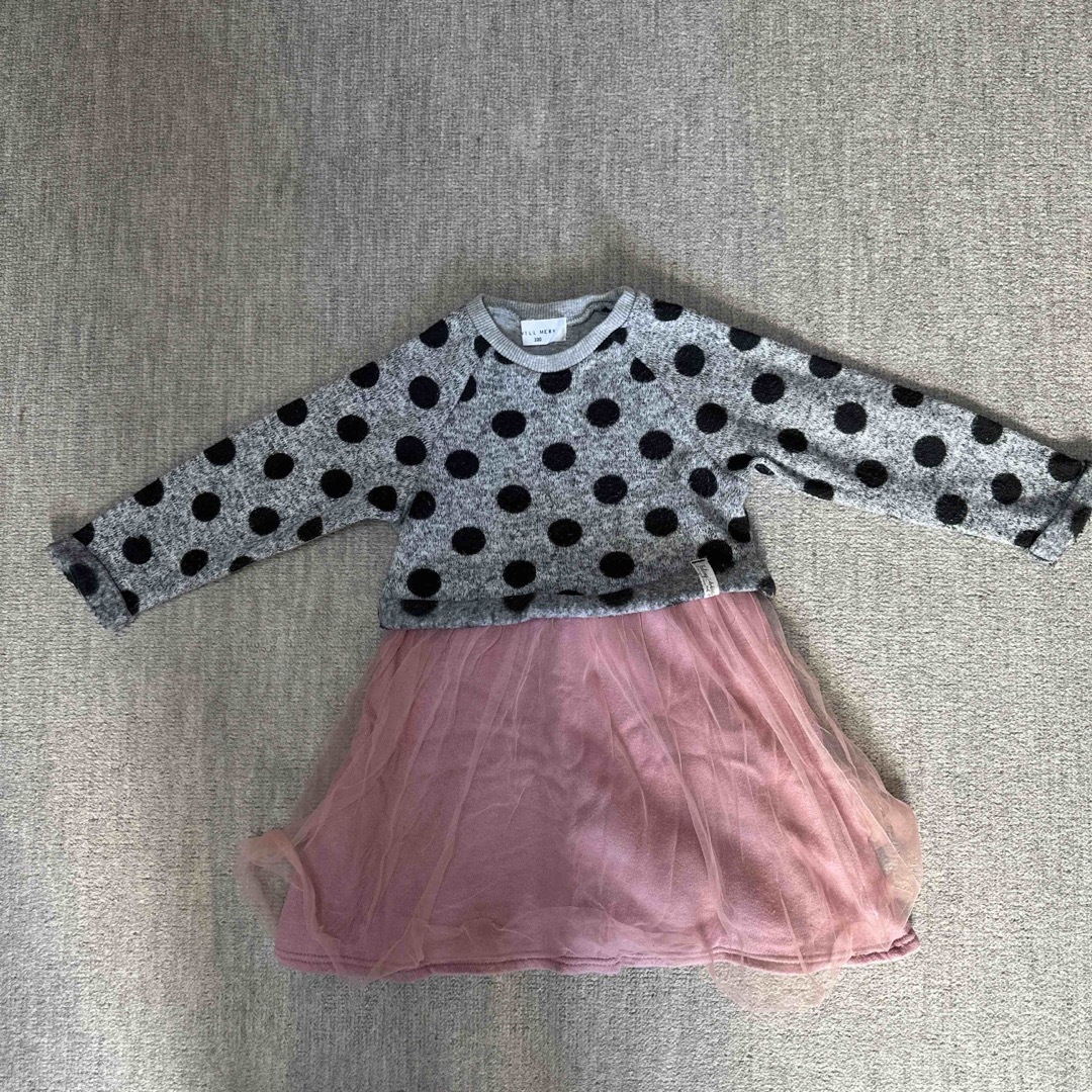 WILL MERY(ウィルメリー)の100cm 女児ワンピース キッズ/ベビー/マタニティのキッズ服女の子用(90cm~)(ワンピース)の商品写真