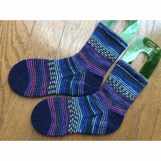 手編み靴下, ハンドメイドの靴下(レッグウェア)