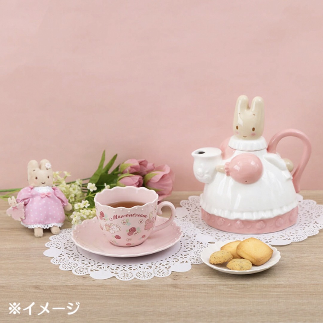 マロンクリーム♡プチマロン♡ティーポット♡新品未使用