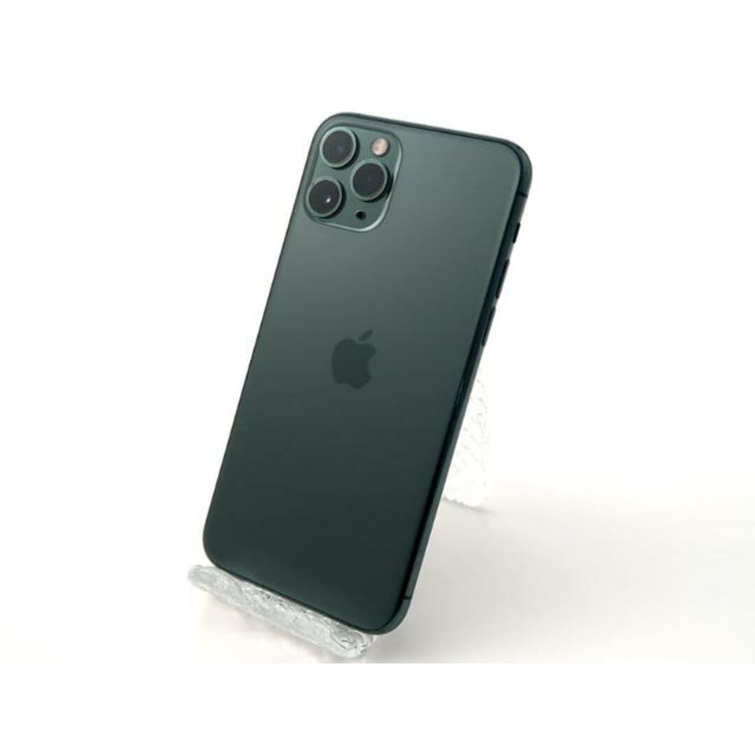 iPhone - SIMロック解除済み iPhone11 Pro 256GB ミッドナイトグリーン