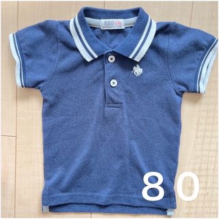 ポロラルフローレン(POLO RALPH LAUREN)のポロラルフローレンベイビー＊半袖ポロシャツ80cm(シャツ/カットソー)