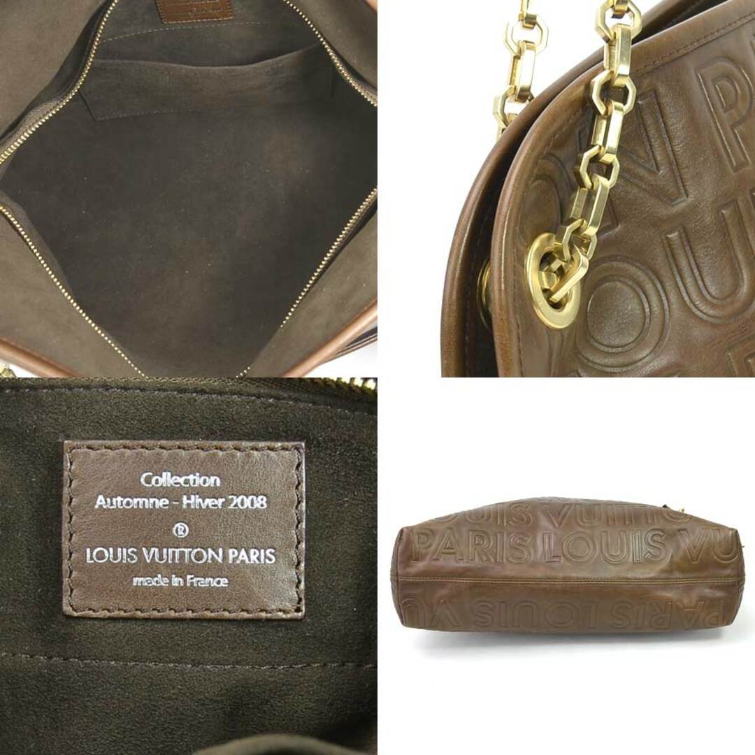 ルイ ヴィトン LOUIS VUITTON ショルダーバッグ 2008 F/W パリスプール ウィッシュ レザー ショコラ レディース M95830 送料無料 99355f 4