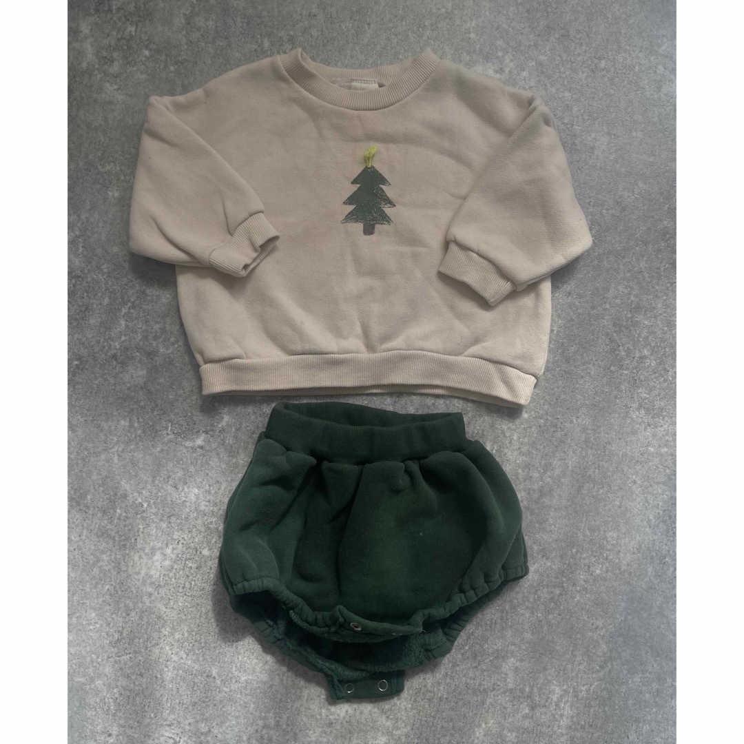 BEBEHOLIC クリスマス キッズ/ベビー/マタニティのベビー服(~85cm)(ロンパース)の商品写真