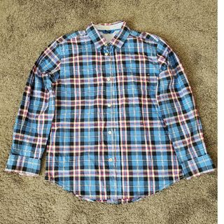 ギャップキッズ(GAP Kids)のGAPチェックシャツ　150㌢(ブラウス)