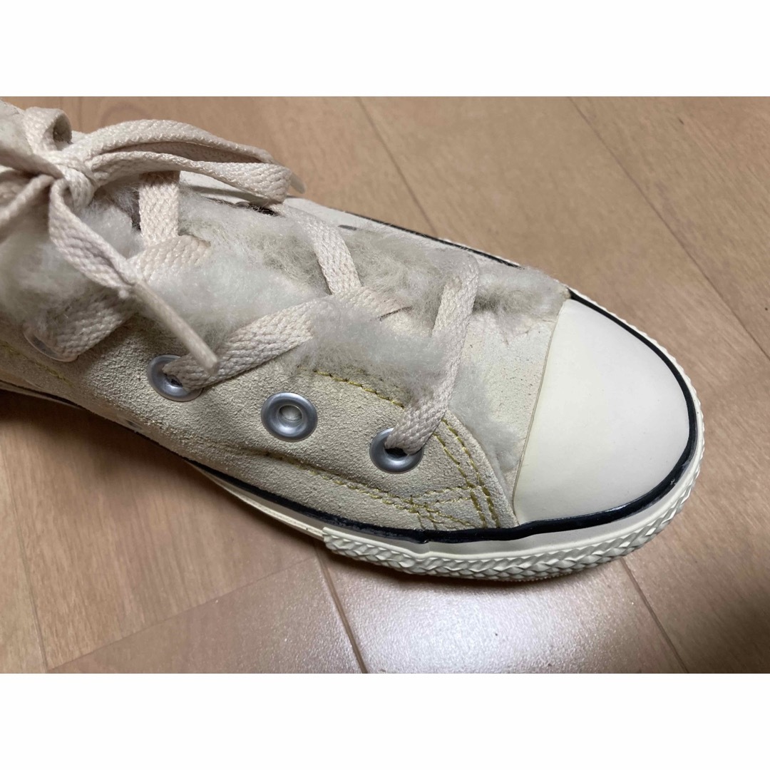 CONVERSE(コンバース)の未使用　難有り　converse　コンバース　ボア　スリッポン　23cm レディースの靴/シューズ(スニーカー)の商品写真