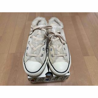 コンバース(CONVERSE)の未使用　難有り　converse　コンバース　ボア　スリッポン　23cm(スニーカー)