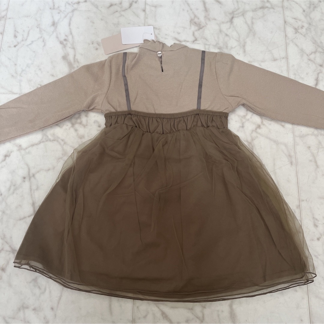 petit main(プティマイン)の新品☆petit main ワンピ☆90 キッズ/ベビー/マタニティのキッズ服女の子用(90cm~)(ワンピース)の商品写真