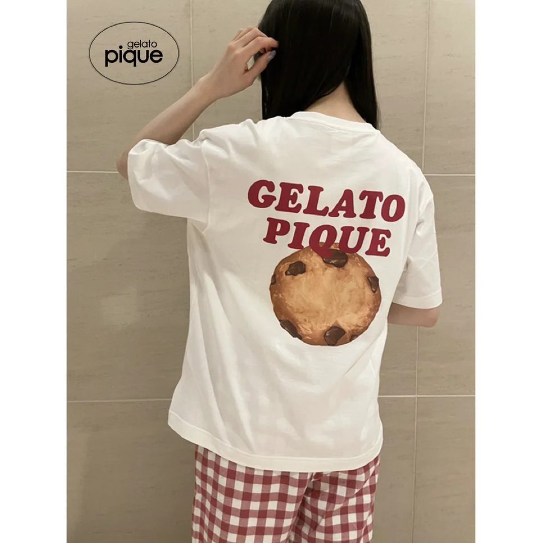 【gelato pique】クッキーバックプリントルームウェア セットアップ