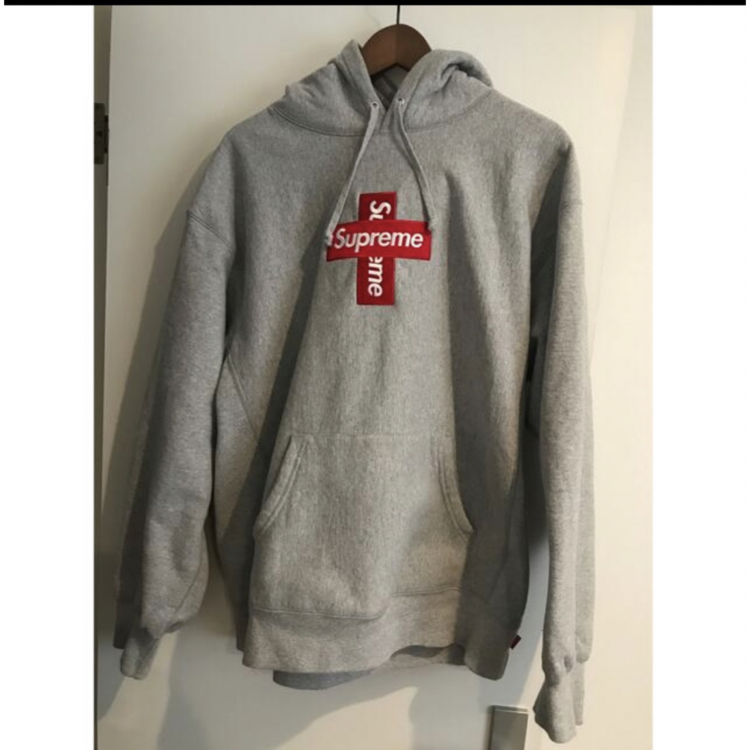 Supreme CrossBoxLogo Hooded Sweatshirt