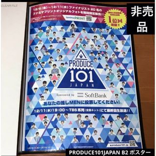 ジェイオーワン(JO1)の希少 PRODUCE101 JAPAN Pick meフォト B2 ポスター(アイドルグッズ)