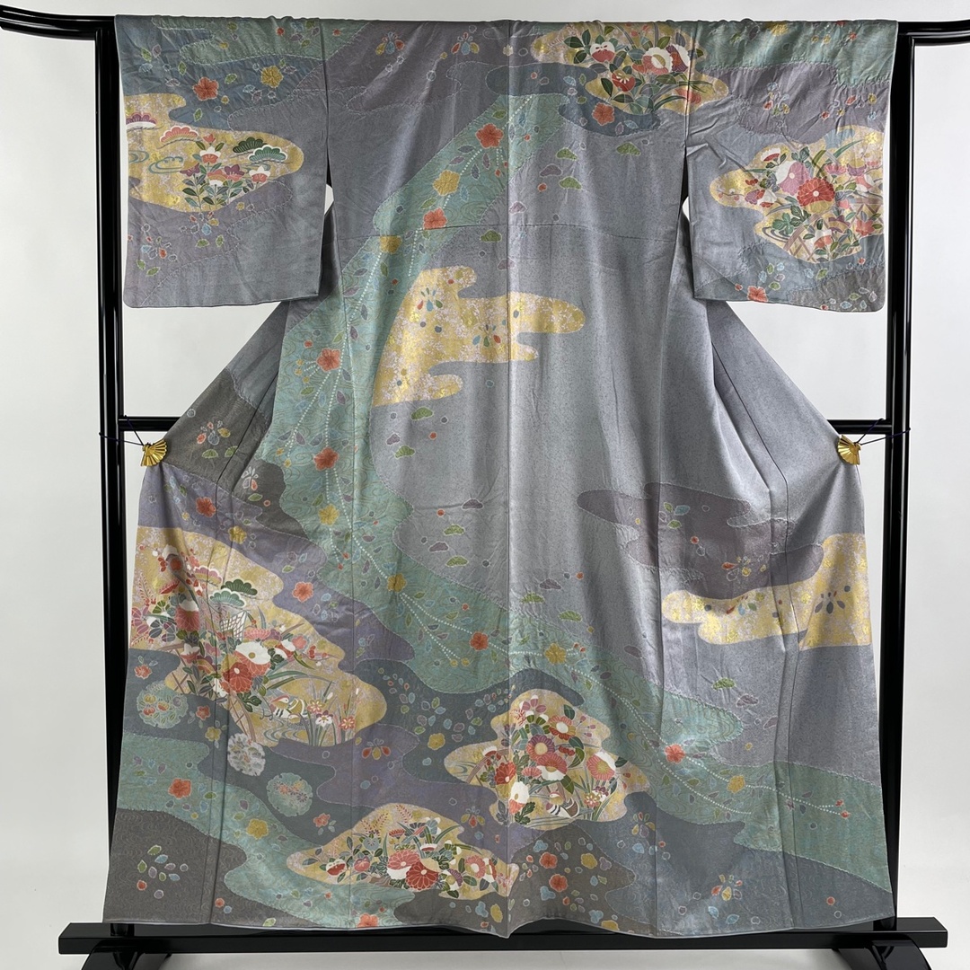 訪問着 身丈158cm 裄丈65cm 正絹 美品 秀品