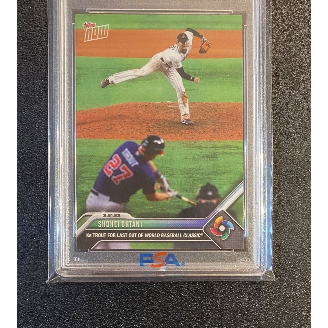 MLB - 【PSA10】大谷翔平 2023 TOPPS NOW WBC71 対トラウトの通販 by O
