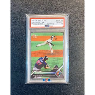 メジャーリーグベースボール(MLB)の【PSA10】大谷翔平  2023 TOPPS NOW WBC71  対トラウト(シングルカード)