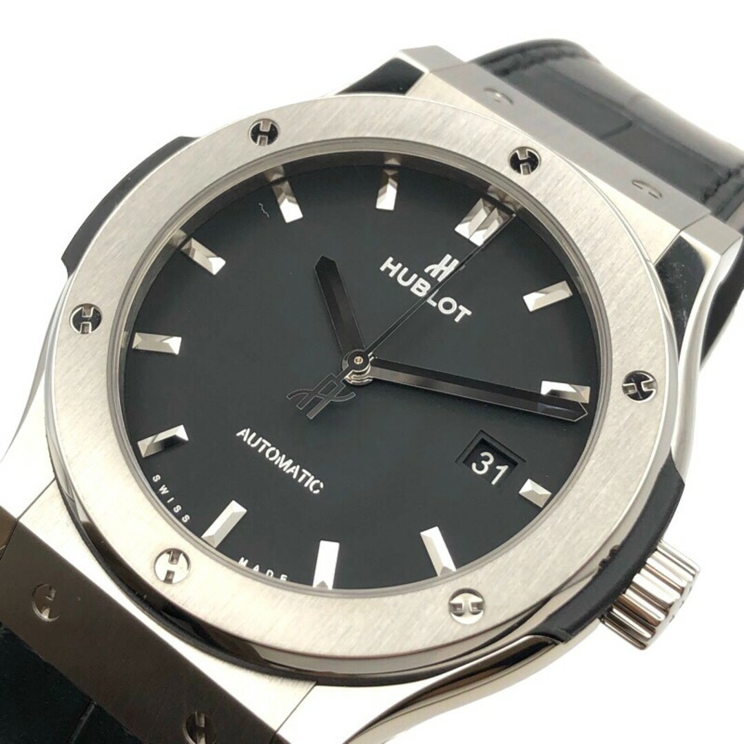 ウブロ HUBLOT クラシック・フュージョン チタニウム 542.NX.1171.LR チタン 自動巻き メンズ 腕時計