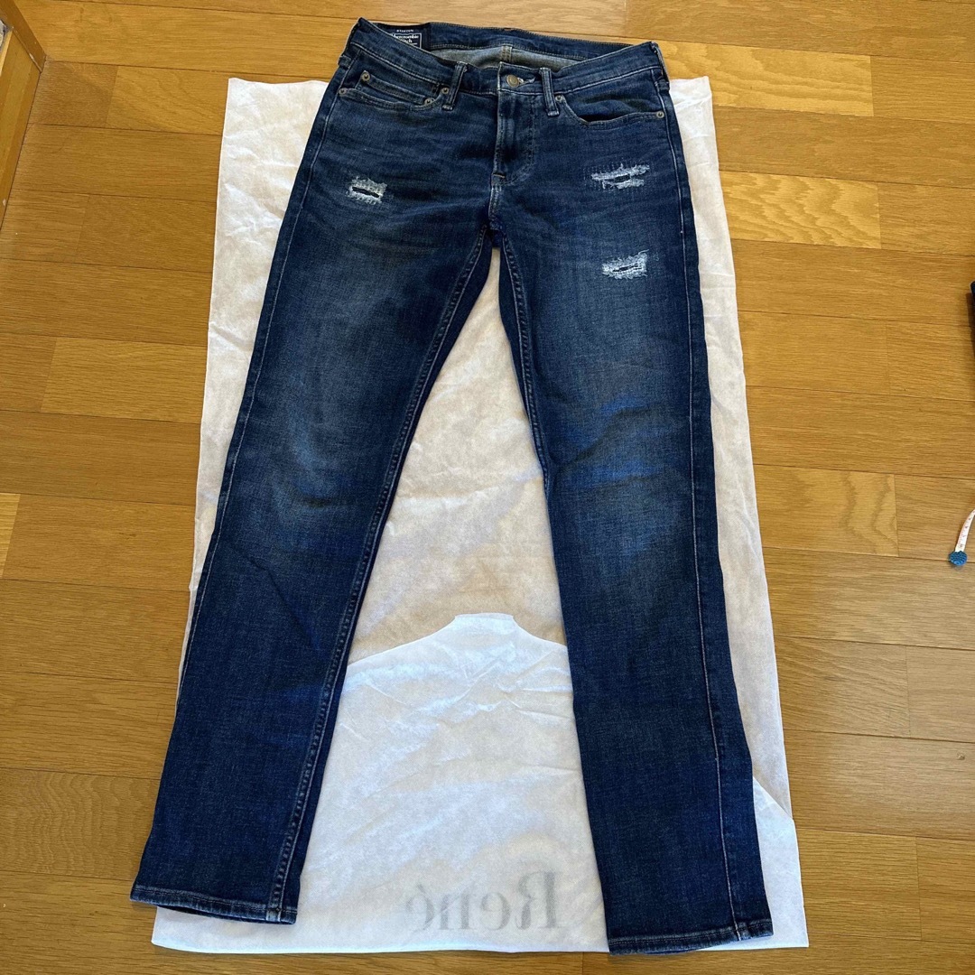 Abercrombie&Fitch(アバクロンビーアンドフィッチ)の美品Abercronbie＆Fitchストレッチスキニー メンズのパンツ(デニム/ジーンズ)の商品写真