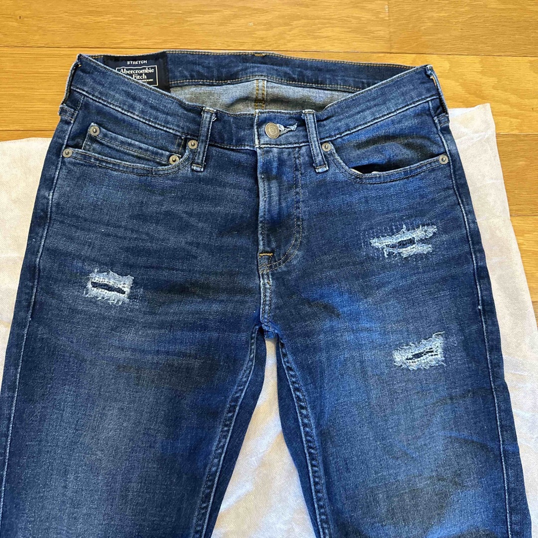 Abercrombie&Fitch(アバクロンビーアンドフィッチ)の美品Abercronbie＆Fitchストレッチスキニー メンズのパンツ(デニム/ジーンズ)の商品写真