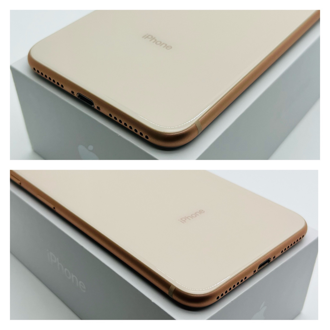 A 100% iPhone 8 Plus Gold 64 GB SIMフリー-