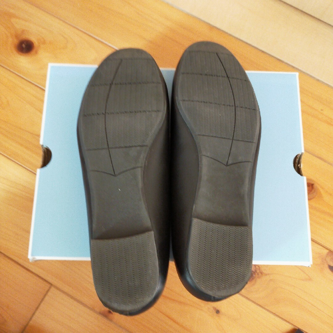 UNIQLO(ユニクロ)のユニクロ　パンプス　２４　黒 レディースの靴/シューズ(ハイヒール/パンプス)の商品写真