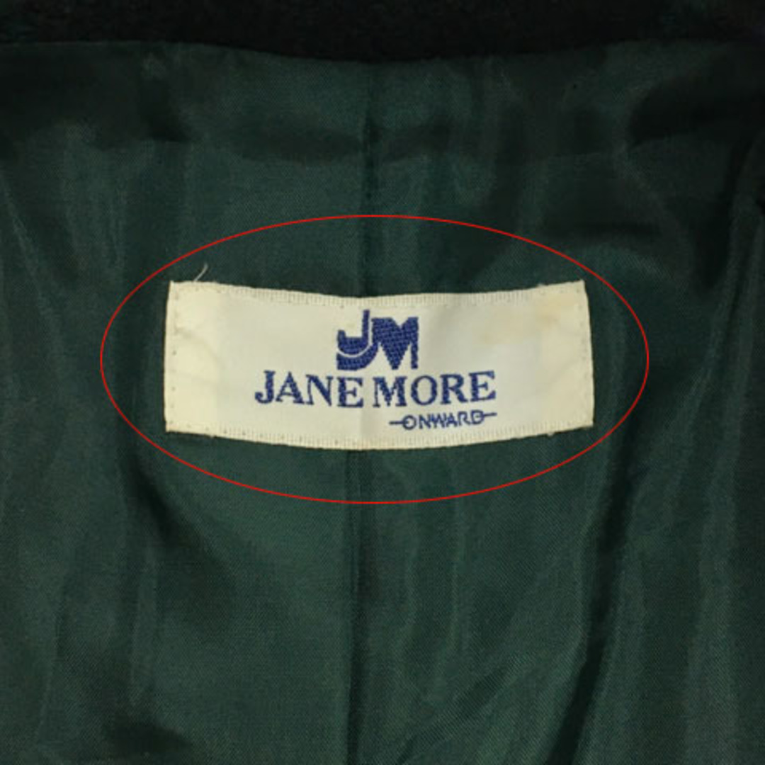 other(アザー)のジェーンモア コート ジャケット チェック ウール 長袖 9 緑 ベージュ レディースのジャケット/アウター(その他)の商品写真