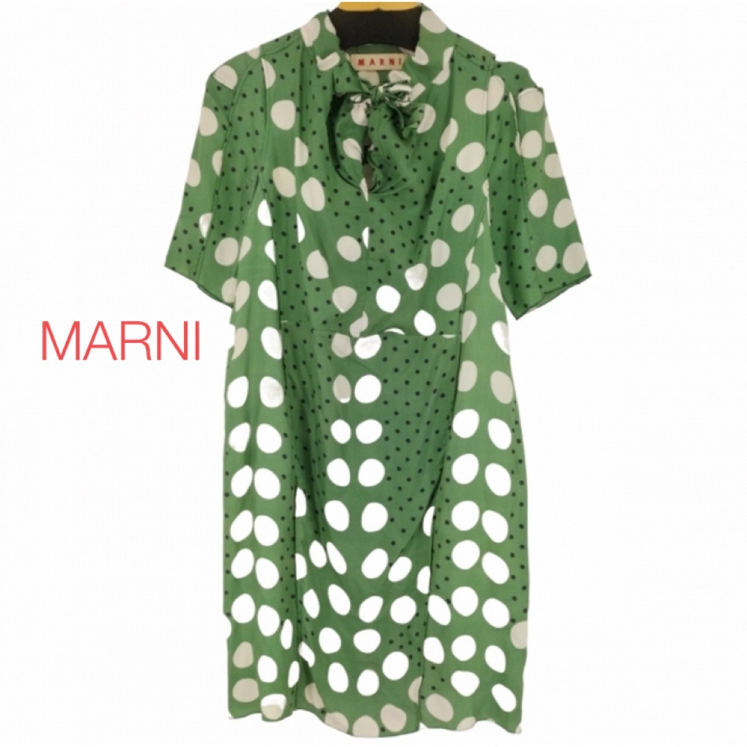 ワンピースMARNI(マルニ) S/S ドット ワンピース レディース ワン