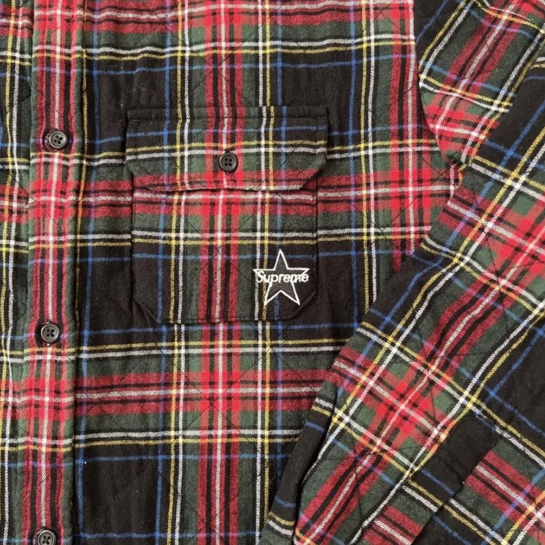 Supreme Quilted Plaid Flannel Shirt