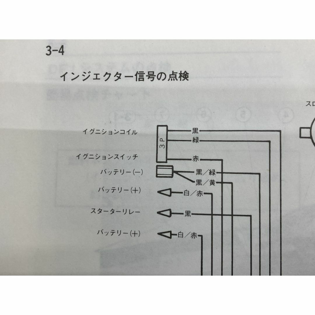 電子制御燃料噴射装置 サービスマニュアル 1版 カワサキ 正規  バイク 整備書 Z750-V1 配線図有り 第5刷 車検 整備情報:22179050