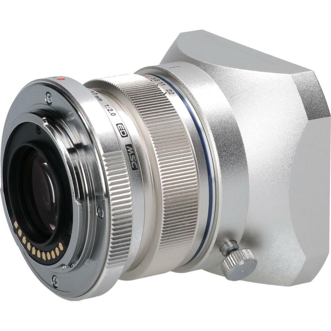 OLYMPUS(オリンパス)のＯＬＹＭＰＵＳ　ＭＺＤ１２ｍｍ　Ｆ２ＳＩＬＶＥＲ スマホ/家電/カメラのカメラ(レンズ(ズーム))の商品写真