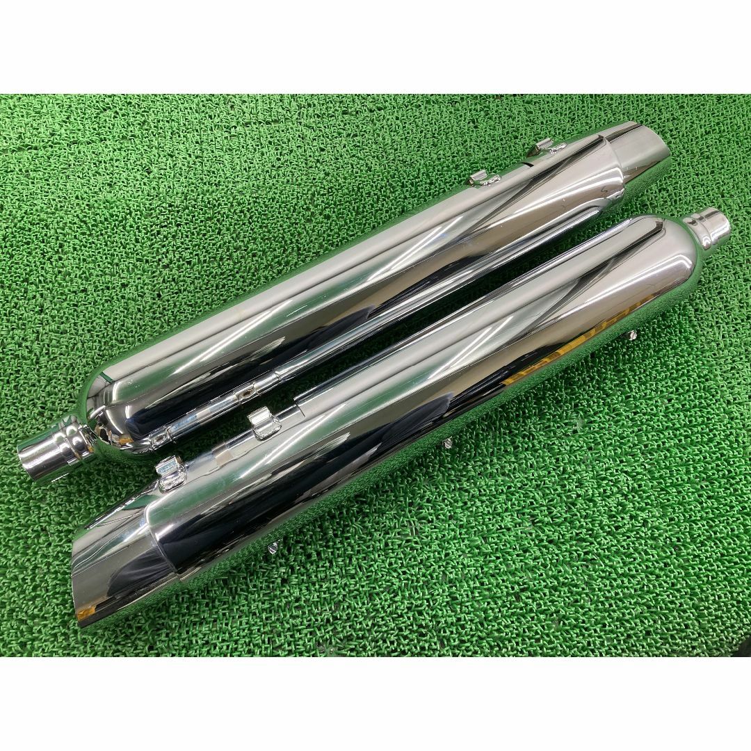 FLHTCU サイレンサーマフラー 左右 65748-09/65949-09 ハーレー 純正  バイク 部品 美品 65748-09 65949-09 09〜16式ツーリング FLHTCU FLHTK 車検 Genuine:22171408