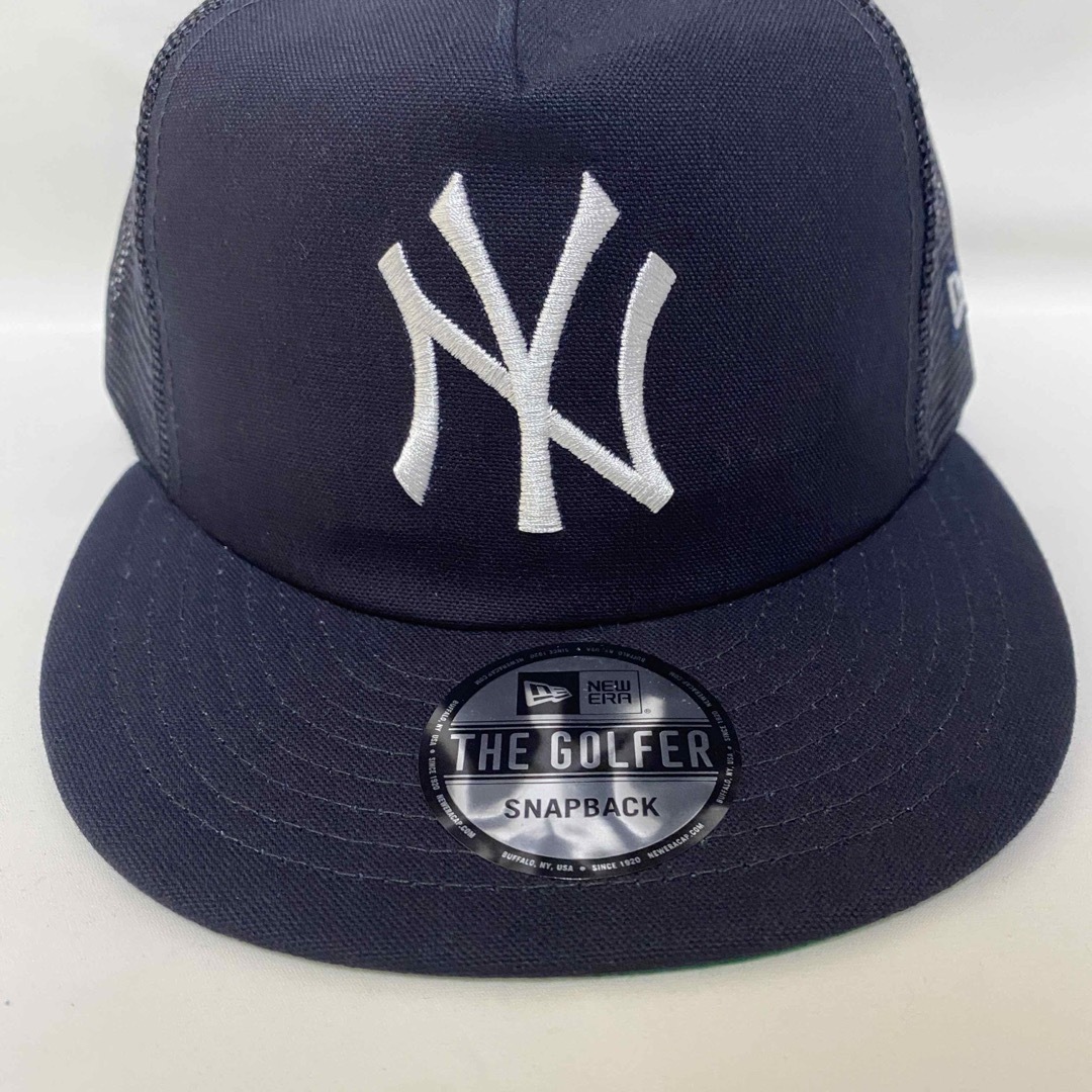 NEW ERA(ニューエラー)の海外限定　NEWERA ニューヨーク　ヤンキース　トラッカーキャップ　ゴルファー メンズの帽子(キャップ)の商品写真