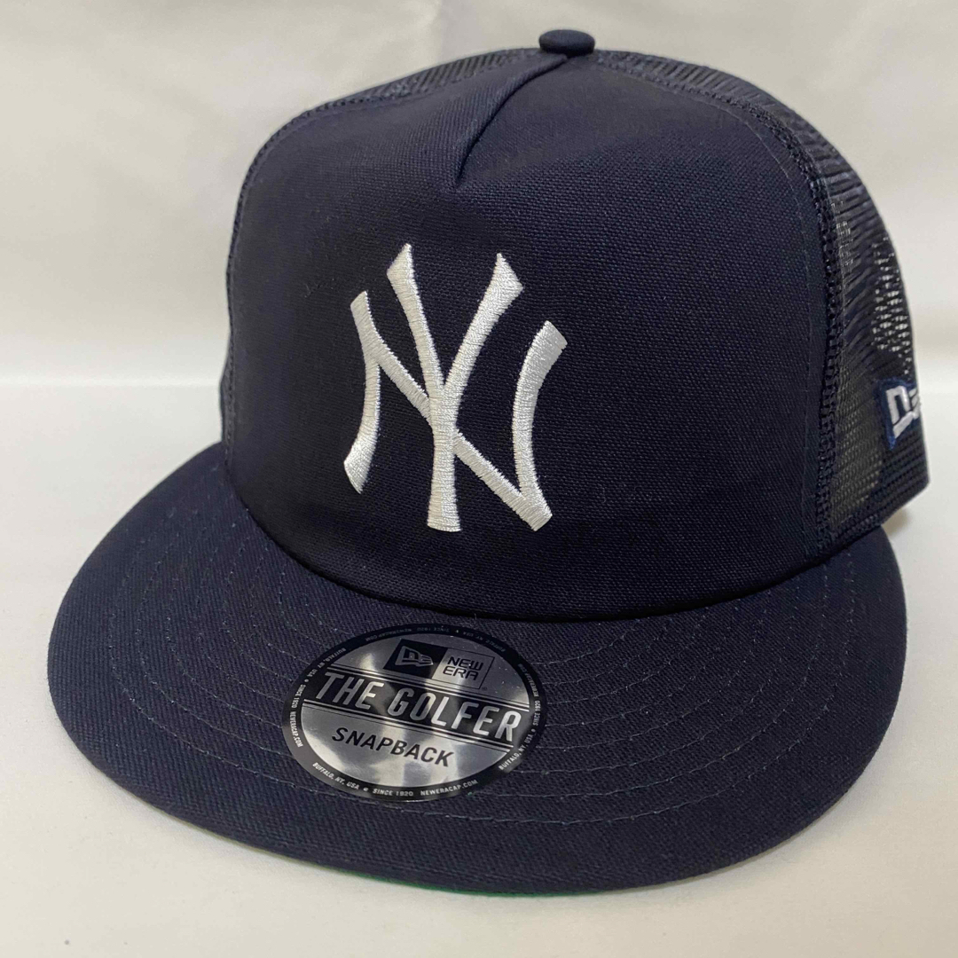 NEW ERA(ニューエラー)の海外限定　NEWERA ニューヨーク　ヤンキース　トラッカーキャップ　ゴルファー メンズの帽子(キャップ)の商品写真