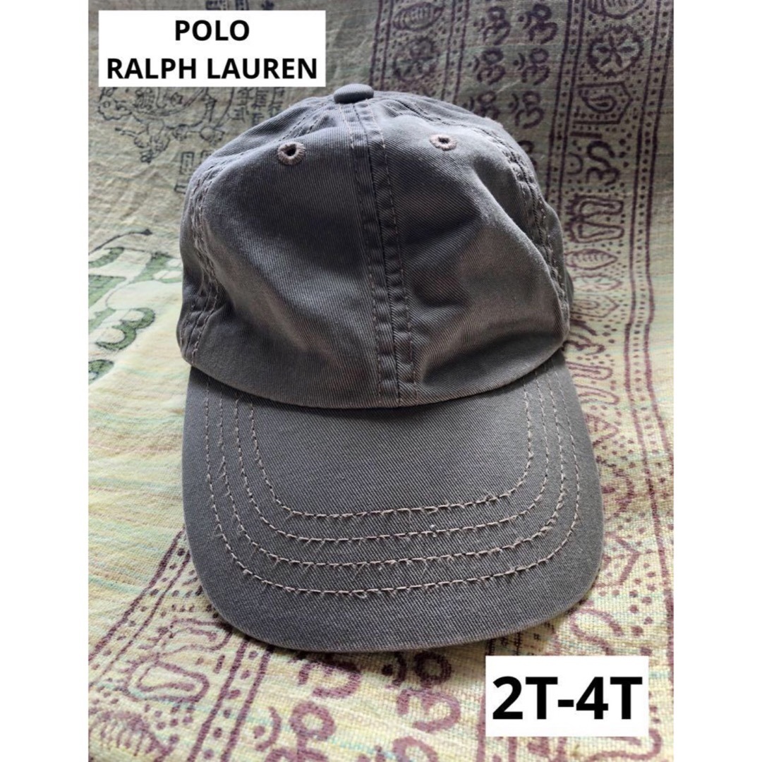 POLO RALPH LAUREN(ポロラルフローレン)の最終価格【ポロラルフローレン】CAP 2T-4T キッズ/ベビー/マタニティのこども用ファッション小物(帽子)の商品写真