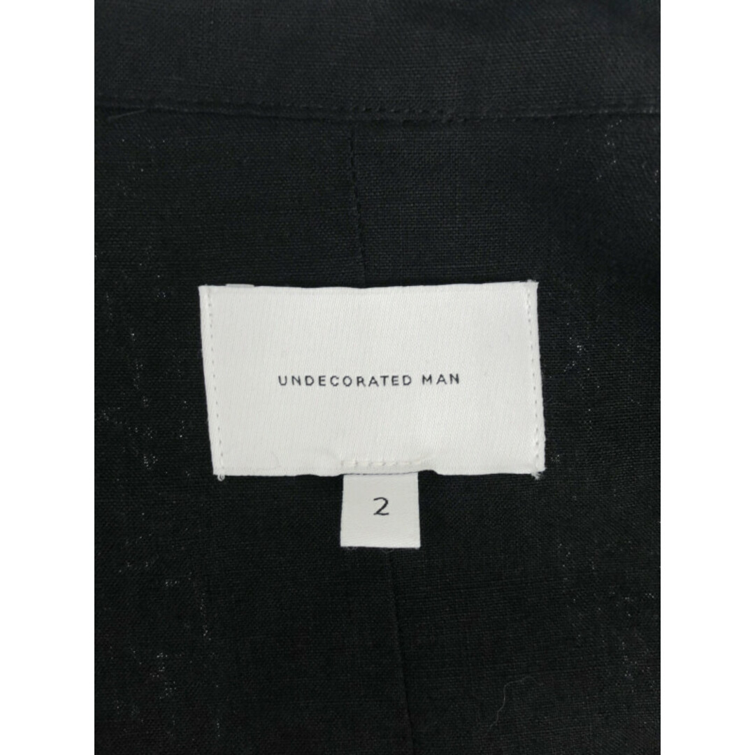 undecorated MAN - undecorated MAN アンデコレイテッド マン 18SS