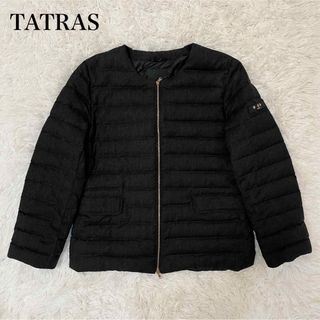 TATRAS タトラス スピノサ ダウン ノーカラー チャコールグレー 3-