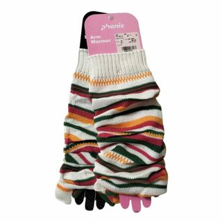 フェニックス(phenix)の【新品】PHENIX Arm Warmer フリー 白(登山用品)