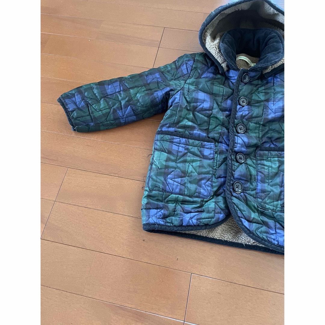 BEAMS(ビームス)のキッズ　子供服　コート　90サイズ　BEAMS mini キッズ/ベビー/マタニティのキッズ服男の子用(90cm~)(ジャケット/上着)の商品写真